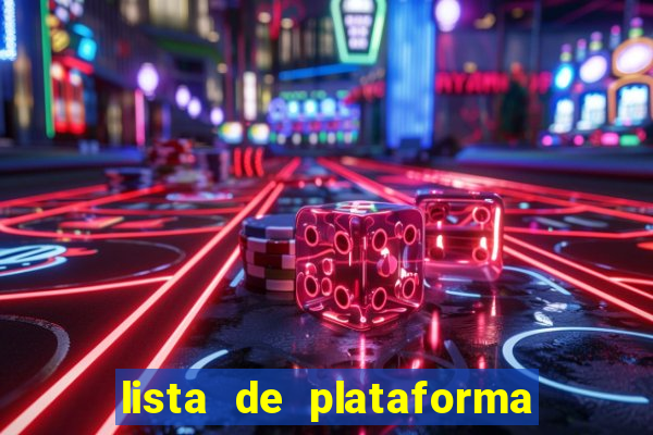 lista de plataforma de jogos